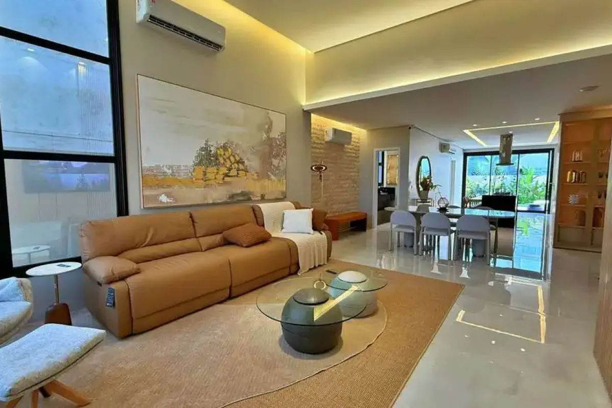 Casa 4 Suítes, 213 m² semi mobiliada à Venda no Condomínio Alphaville Palmas — foto