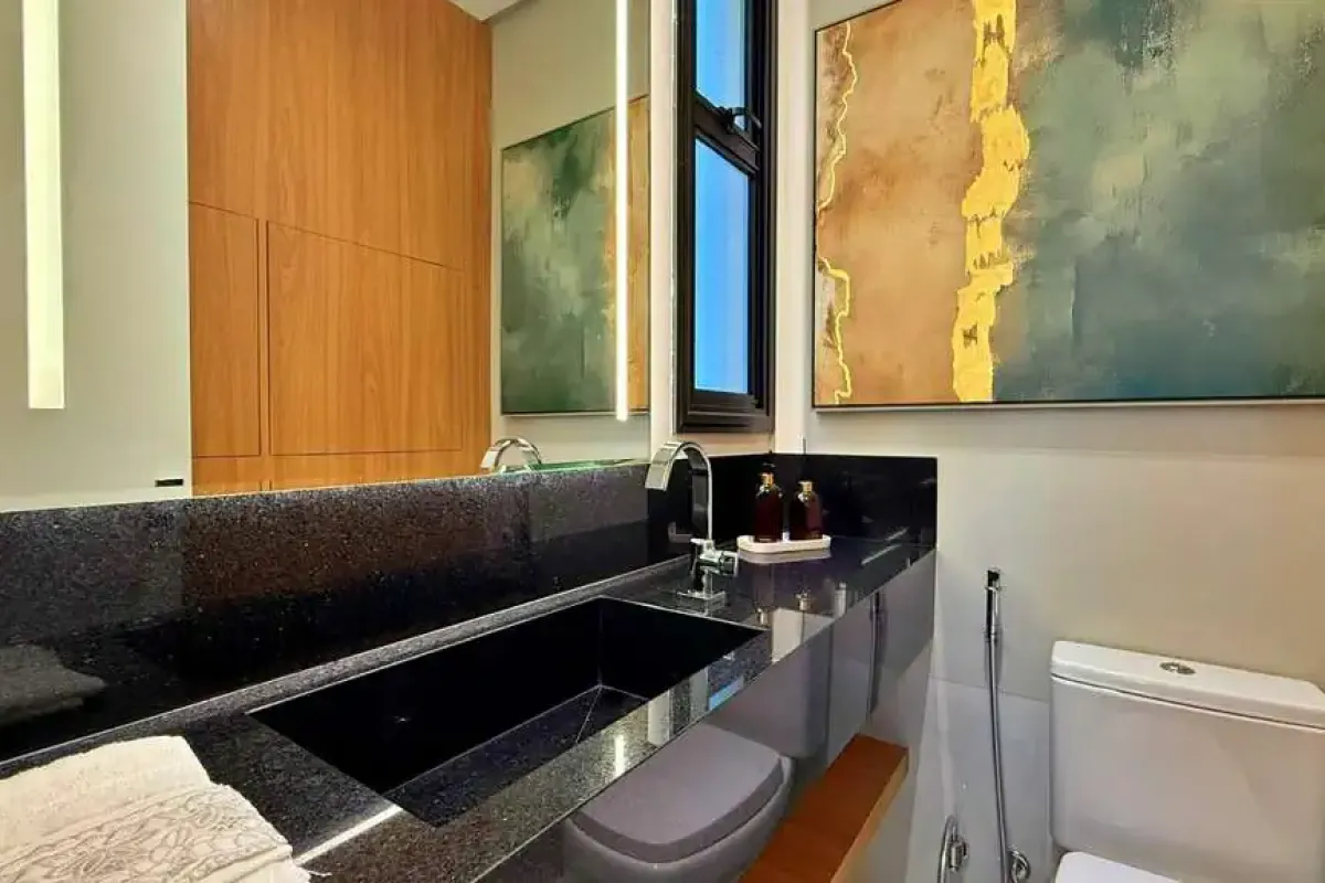 Casa 4 Suítes, 213 m² semi mobiliada à Venda no Condomínio Alphaville Palmas — foto