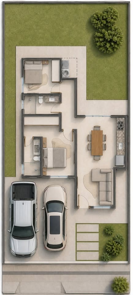 Casa à Venda com 2 Quartos – Cidade Jardim I | Dourados/MS — foto