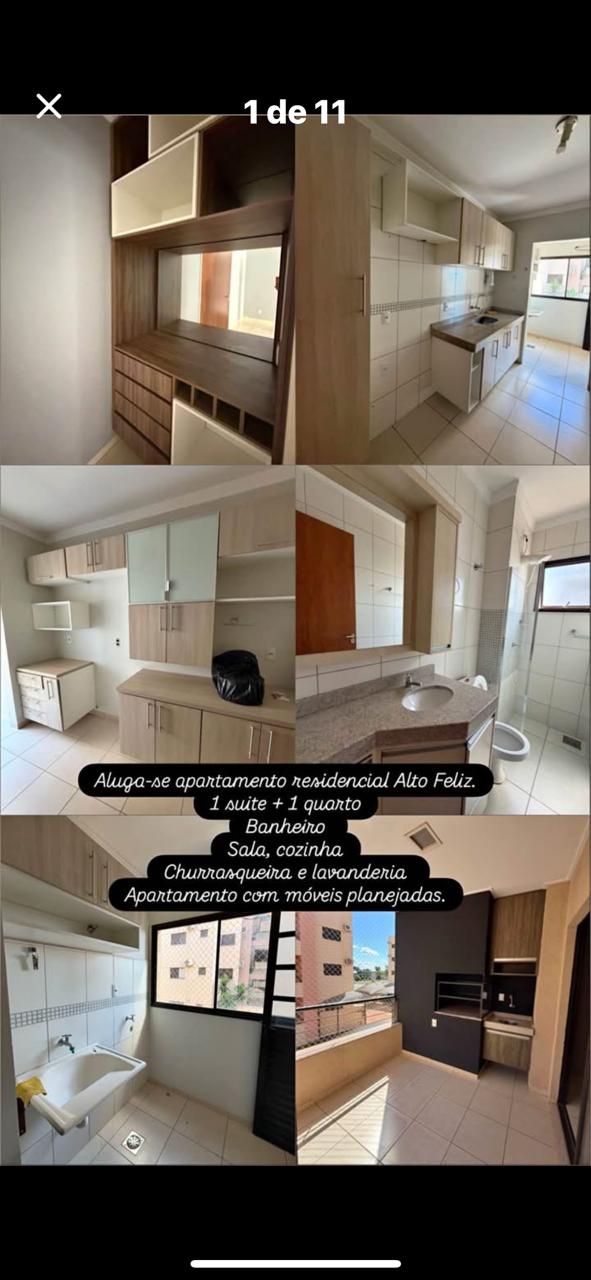 Apartamento para Locação com 2 Quartos – Residencial Alto Feliz | Parque Alvorada -Dourados/MS — foto